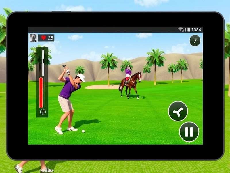 Golf Rajasthan Royale Game Screenshot